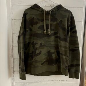 J. Crew vintage camo sweatshirt